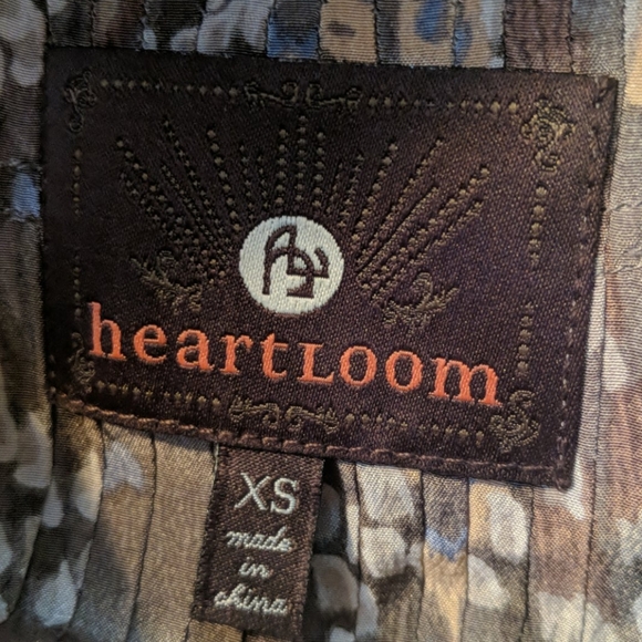 Anthropologie Heartloom 100% Silk Cold Shoulder Top Size XS - Picture 11 of 13